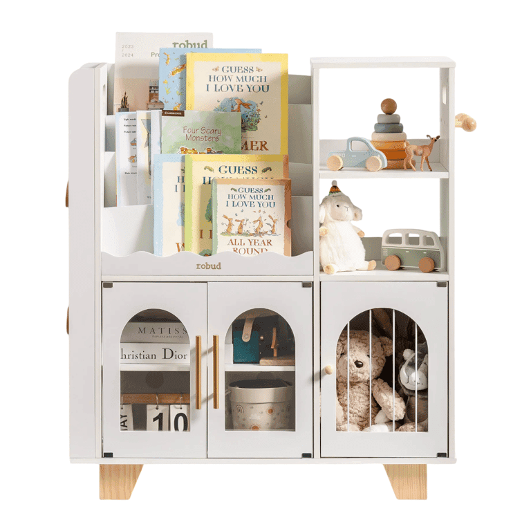 Robud Toy Storage Organizer White