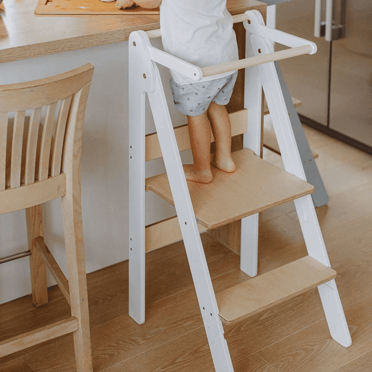 Weco Foldable Kitchen Tower White