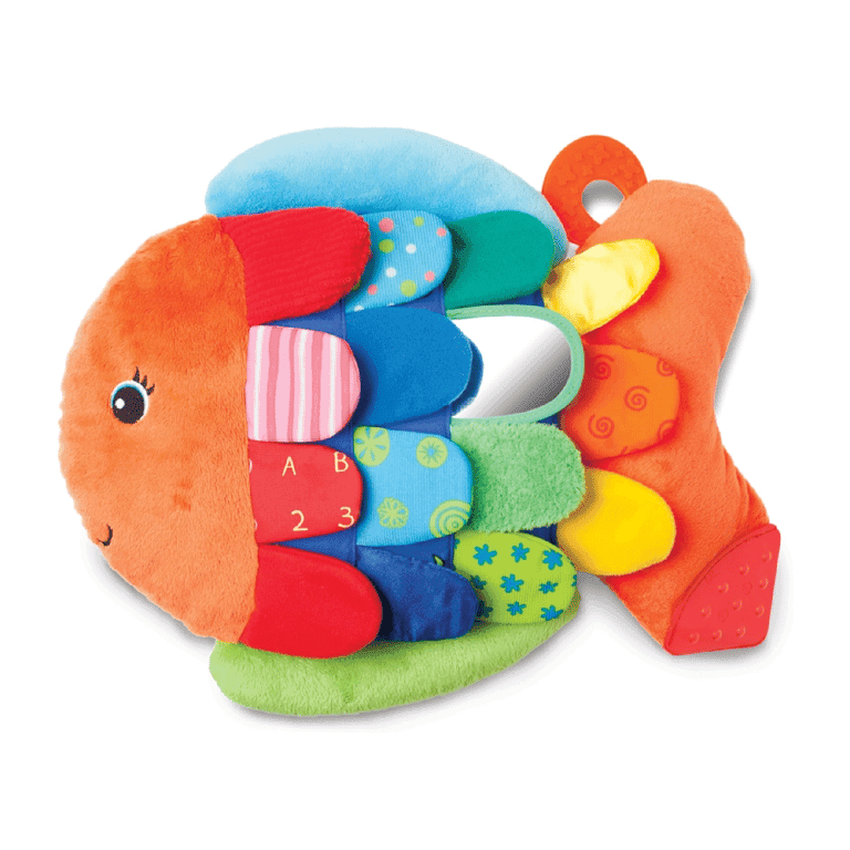 Montessori Melissa & Doug Peek-a-Boo Mirror Flip Fish