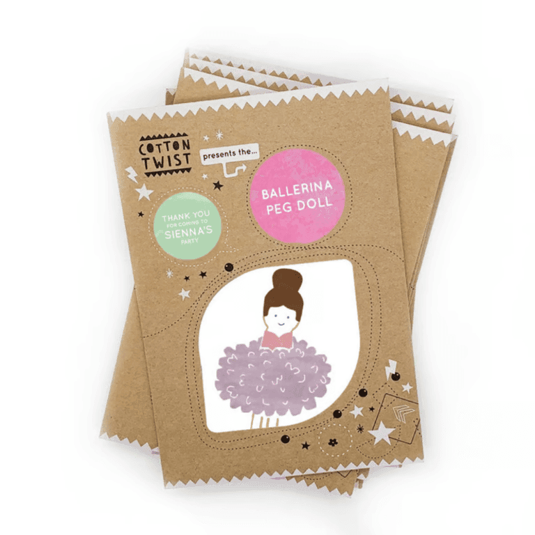Cotton Twist Make Your Own Peg Doll: Ballerina