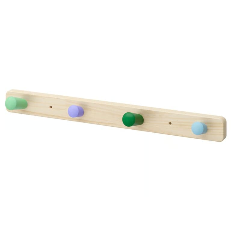 IKEA FLISAT Knob Rack With 4 Knobs