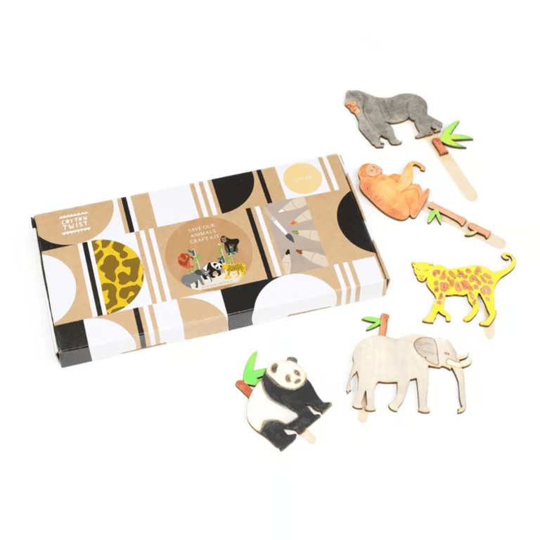 Cotton Twist Save Our Animals Craft Kit