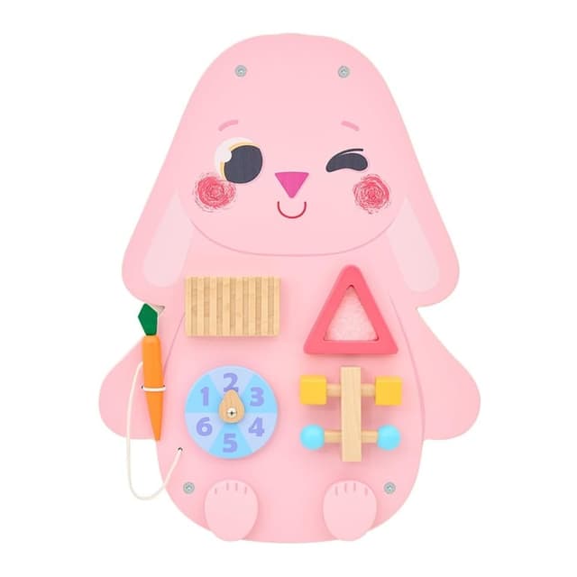 Monläurd Wall Mounted Busy Board Rabbit