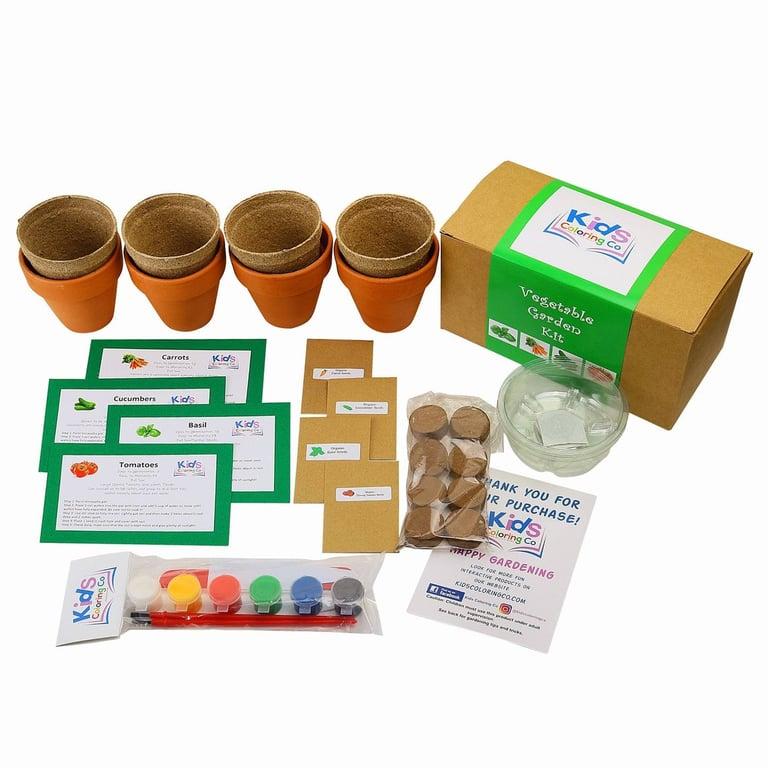 Montessori REU Kids Coloring Co Plant & Harvest Kit