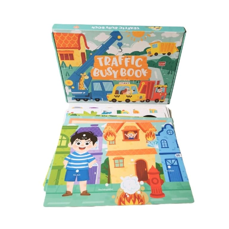 Joymaxx Paper Busy Book Traffic