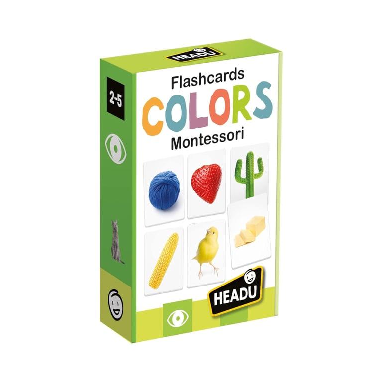 Montessori Headu Colors Flash Cards