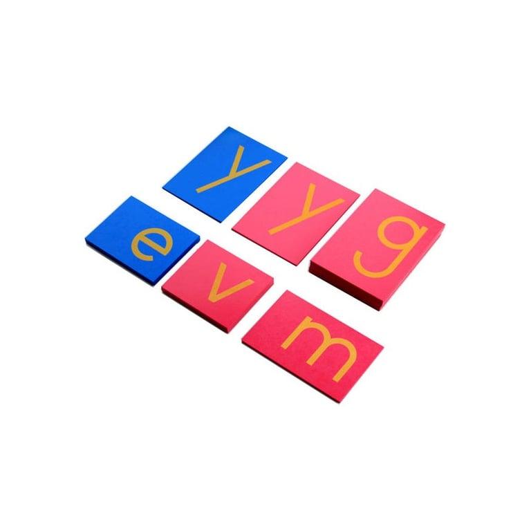 Montessori Leader Joy 7 Lowercase Sandpaper Letters