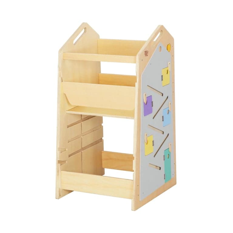 Busy Kids Toddler Tower XL Vanilla 