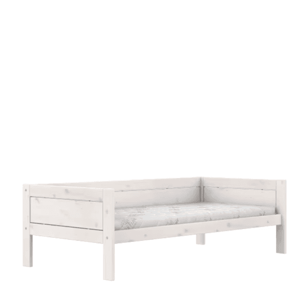 LIFETIME Kidsroom Original Single Children's Bed 90 x 200 cm Whitewash Premium