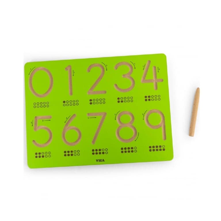 Viga Tracing Board Numbers