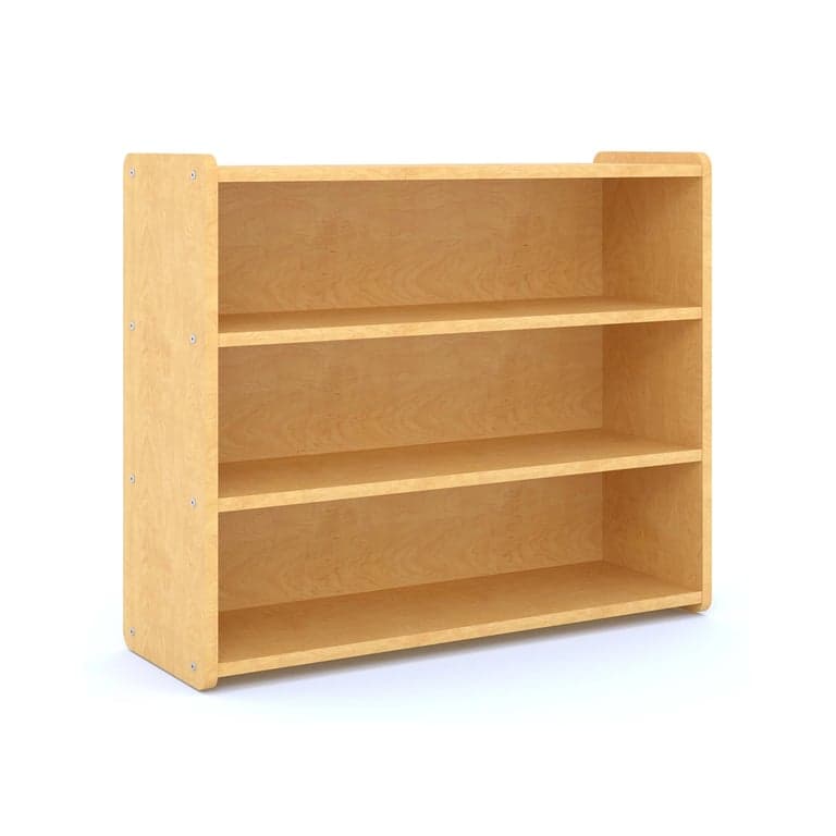 Tot Mate Kids' Storage Shelf Small Maple Assembled