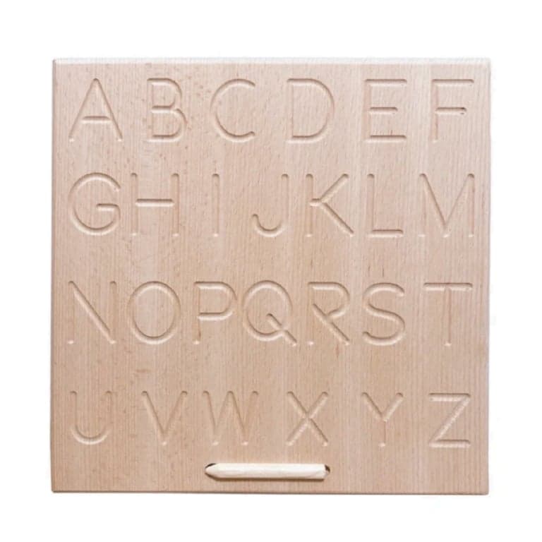 Green Elephant Home and Toys Reversible Tracing Board Upper and Lowercase Alphabet