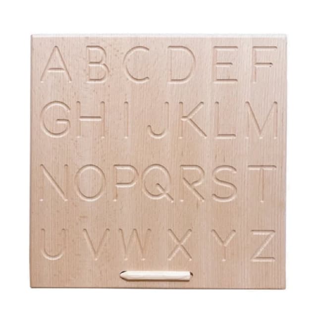 Green Elephant Home and Toys Reversible Tracing Board Upper and Lowercase Alphabet