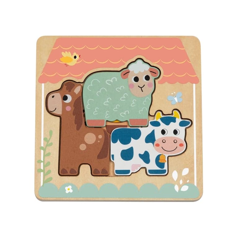 Busy Kids Layer Puzzle Farm