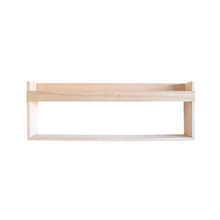 Jemmervale Designs Magazine Rack American Oak Raw