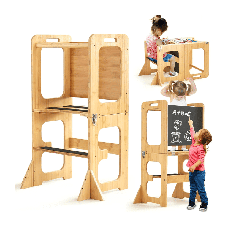 Montessori learning tower age sale