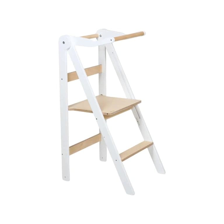 Lumbary Foldable Helper Tower White