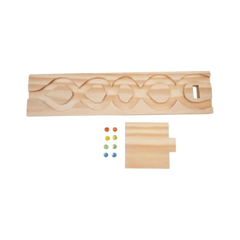 Montessori The Ben Company Dueling Marble Race Track