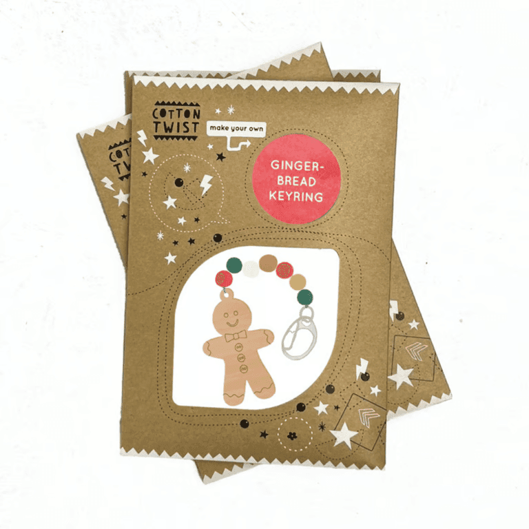 Cotton Twist Make Your Own Gingerbread Keychain