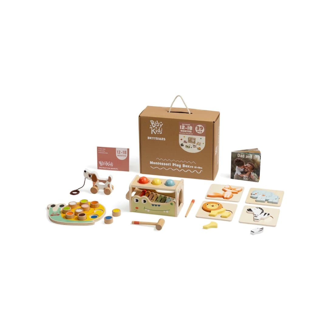 Busy Kids Montessori Play Box Set 12-18 Months 2