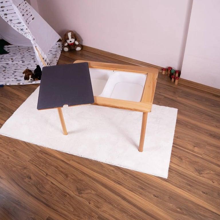 Montessori JoyWorldUk Sensory Table Natural