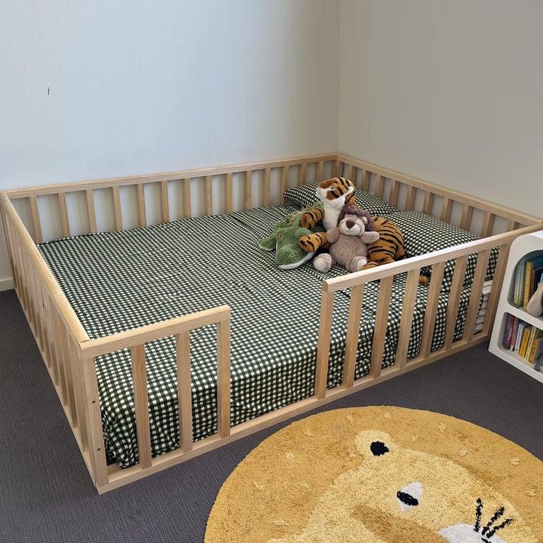 Montessori Sleepy Monkey Twin Montessori Floor Bed