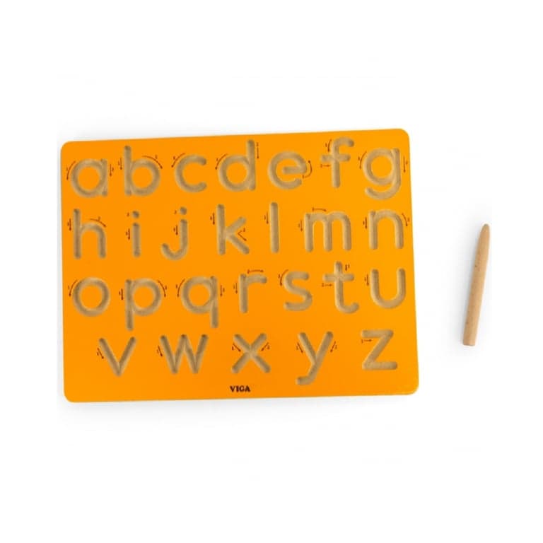 Viga Tracing Board Lowercase Letters