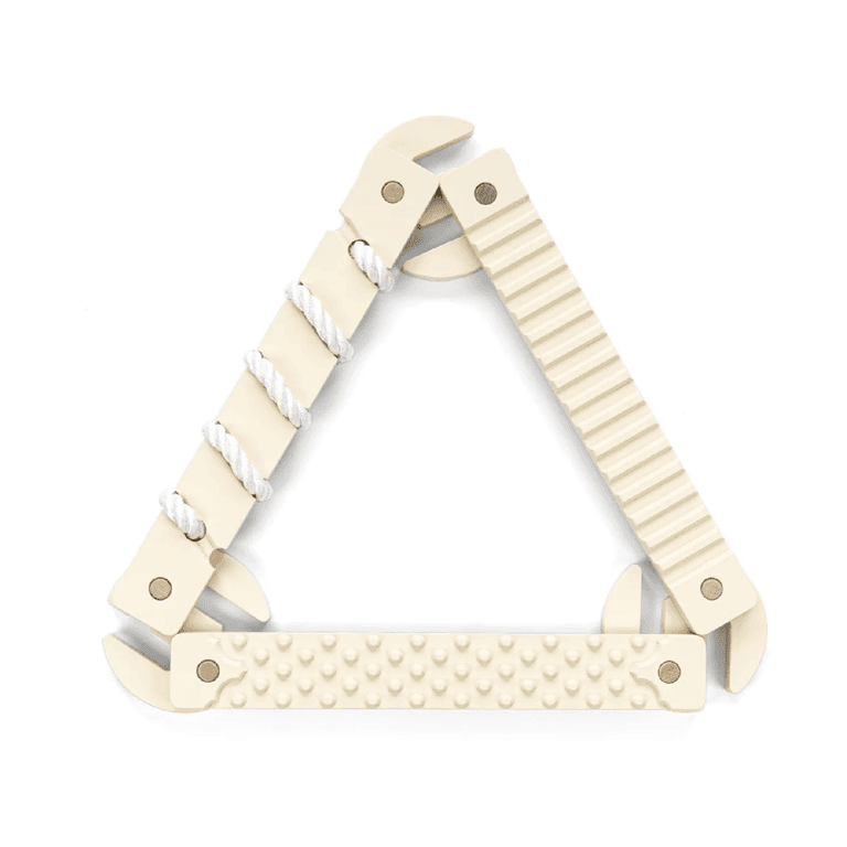 Montessori Ette Tete TipiToo® Balance Beam Mini Ivory White White Rope