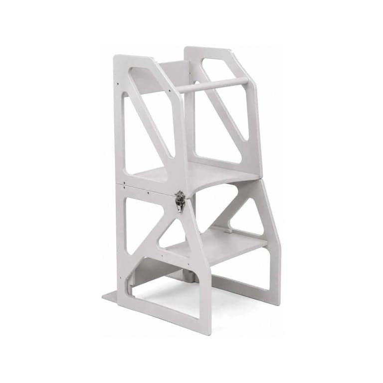 Lumbary Transformable Kitchen Tower Modustep Pastel Gray