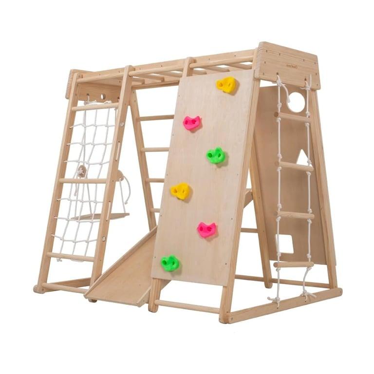 Montessori Giant bean Large Indoor Playground Jungle Gym 8-in-1