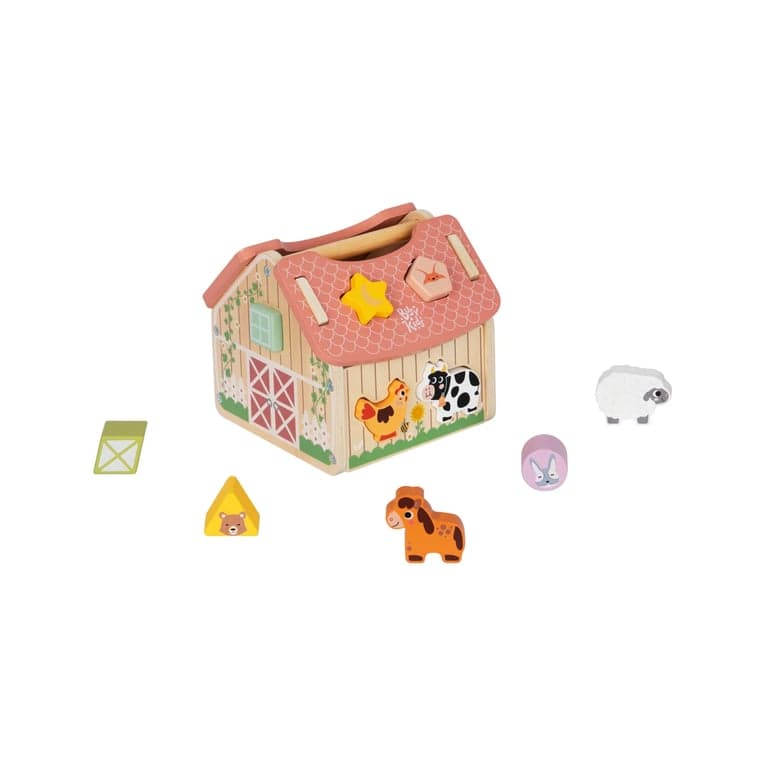 Busy Kids Shape Sorter Barn