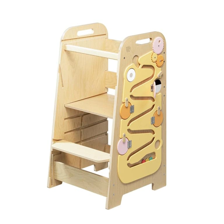 Busy Kids Toddler Tower XL Yellow