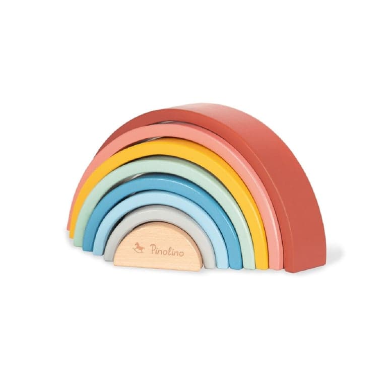 Pinolino Rainbow Stacker Ruby