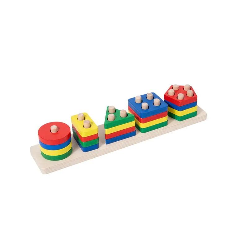 Montessori Seaside-Montessori Color Recognition Blocks Rectangular 5