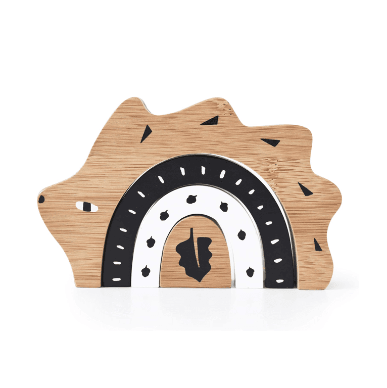 Montessori Wee Gallery Bamboo Nesting Hedgehog