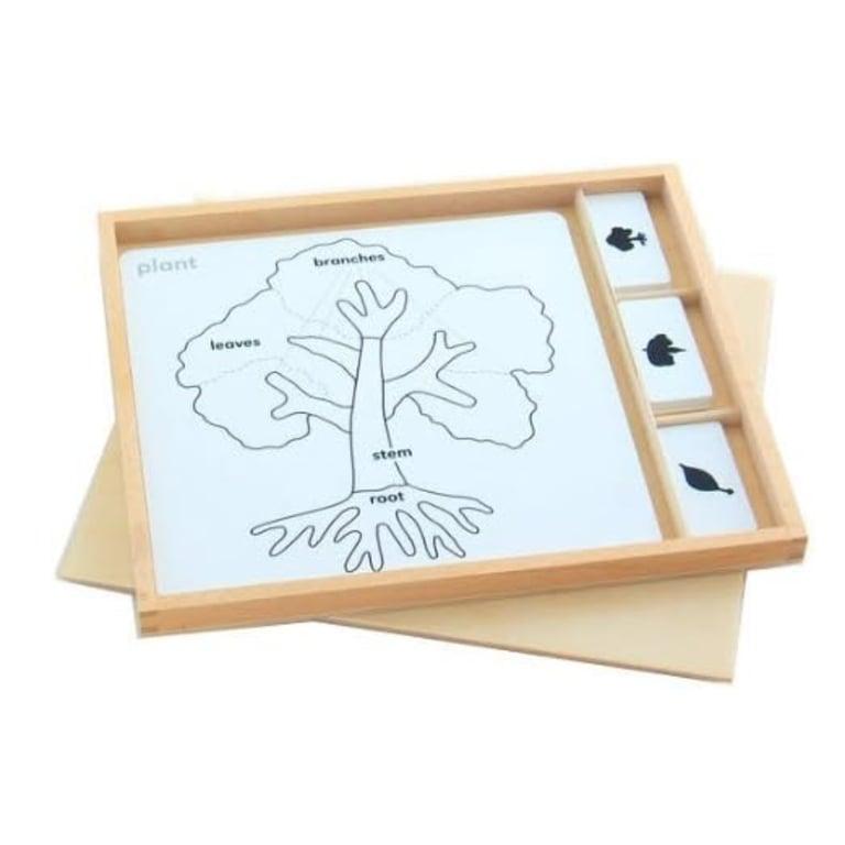 Montessori Elite Montessori Botany Puzzle Activity Set