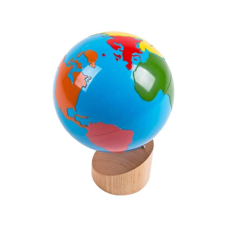 Montessori Leader Joy Parts of the World Montessori Globe