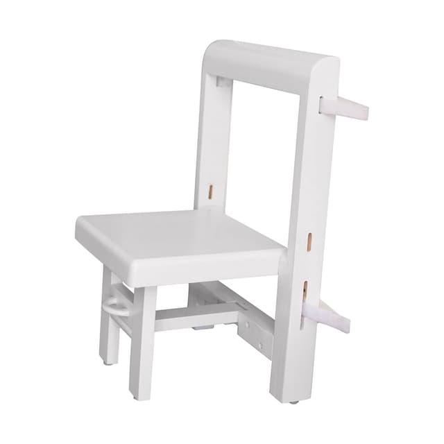 Busy Kids Fold 'N Store Step Stool White