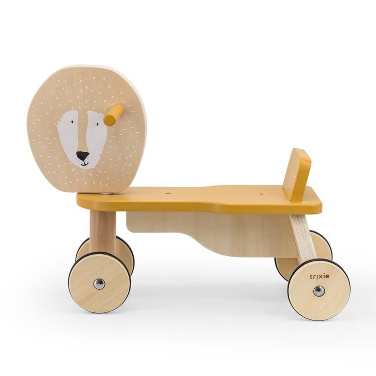 Montessori Trixie Wooden Bicycle 4 Wheels Mr. Lion