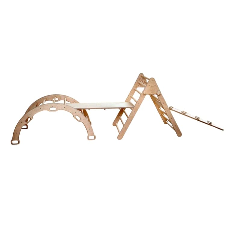 Kidodido Climbing Triangle With Arch and 2 Ramps
