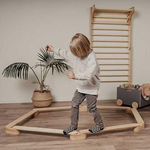 Montessori leg&go Balance Beam Set of 6