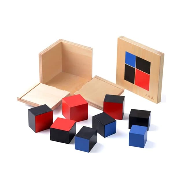 Kghios Montessori Binomial Cube