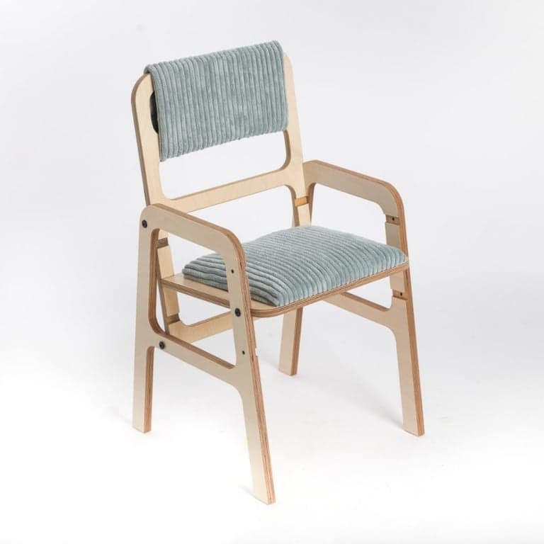 Luula Adjustable Children Chair Mint Green