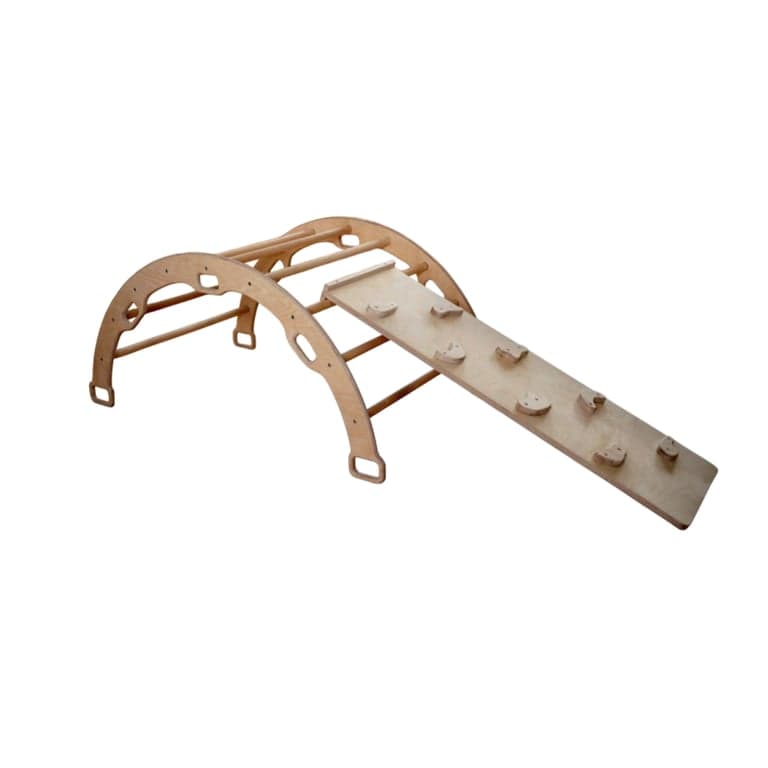 Kidodido Climbing Arch Small With Rockwall Ramp