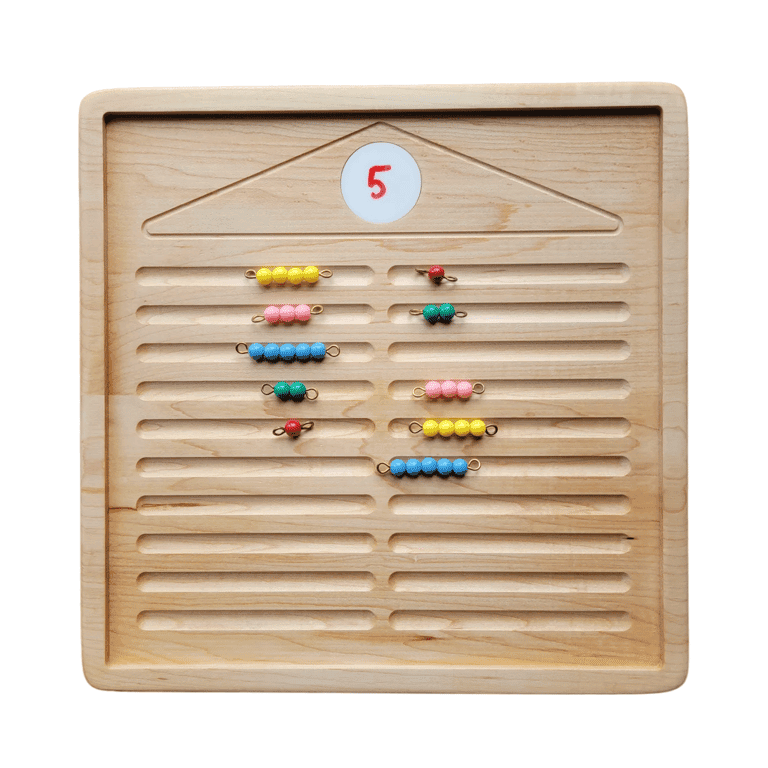 Montessori Mirus Toys Bead House