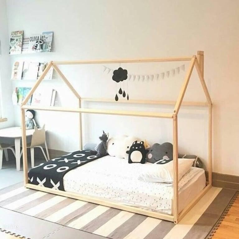 Montessori Montessori House Bed House Frame Full Birch Wood