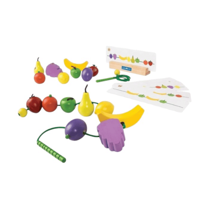 Guidecraft Count and Lace Fruit