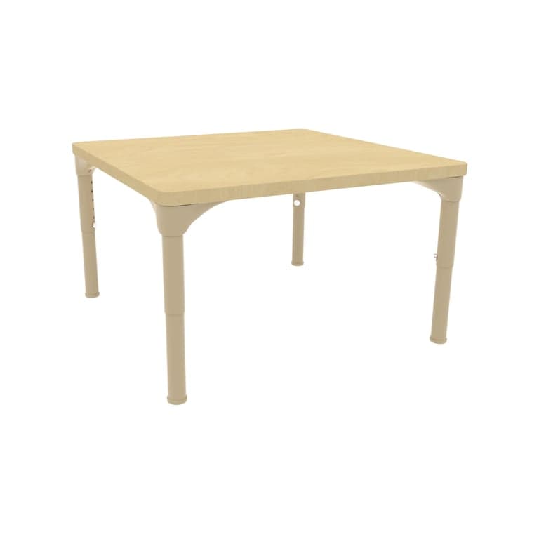 Avenlur Adjustable Kids Table Square 17 to 25 Inches Height