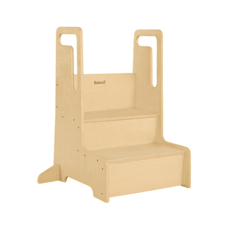 Kids step stool with handles sale