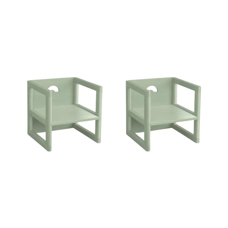 Piccalio Reversible Chair Set of 2 Sage